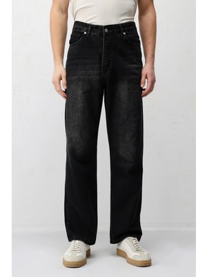 Antioch Antrasit Baggy Fit Erkek Jean