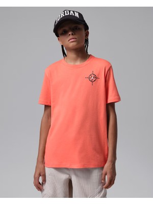 Nike Nıke Jordan Compass Jumpman Erkek Çocuk Tişört 95F542
