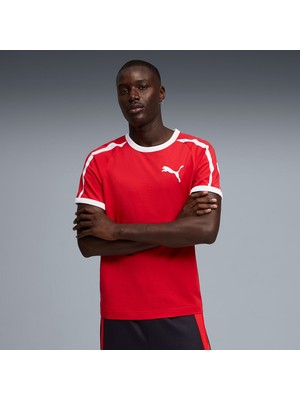 Puma T7 Ringer Erkek Kırmızı Tişört (635242-11)