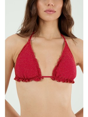 Louren B21007 Sim Detaylı Üçgen Bikini Takım