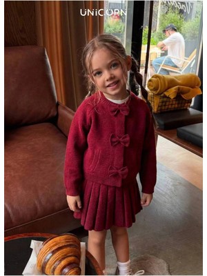 Lea Kids Kız Çocuk Bayramlık Trend Etek Bluz