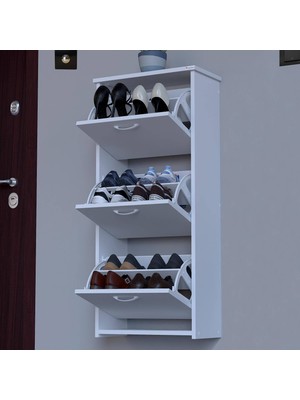 modilayn Premium 3 Kapaklı Ayakkabılık