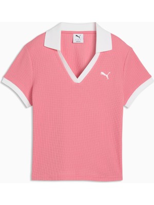 Puma Wardrobe Ess Kadın Pembe Polo.25