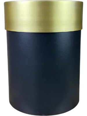 Gold Kemerli 40X30 Siyah Saksı
