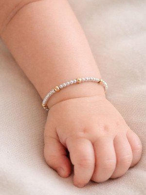 Shiklik Zarif Inci Boncuk Model Kız Bebek Bileklik