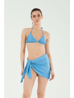 Louren P25005 Simli Bağlamalı Kısa Pareo