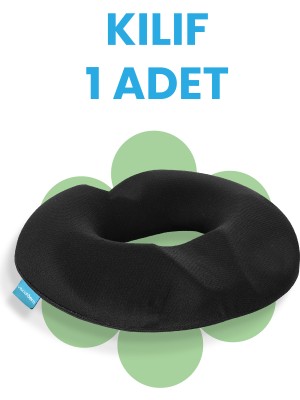 Viscofoam Ultralüks Oturma Simit Kılıfı - Siyah