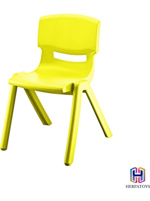 Anaokulu-Kreş 10 Adet Plastik Sandalye Seti