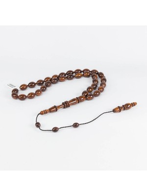 Tesbih Kardeşliği Mustafa Kule Atölye Işçilikli Beyzi Kesim Yılan Ağacı Tesbih