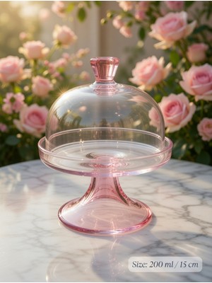 Decorland Sunum Kasesi Şekerlik Lokumluk Ayaklı Cam Kase