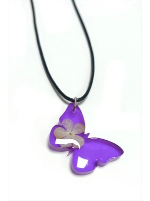 SiHako Kartopu Çiçeği Epoksi Kolye