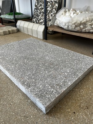 ERG Peyzaj Gri Mermer Karo Sert Zemin Döşeme/gri Adım Taşı