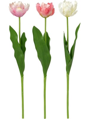 Ikea Smycka Yapay Çiçek Çok Renkli 50 cm Lale - Asorti