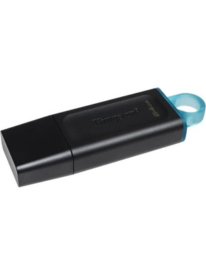 Kingston 64GB USB 3.2 Exodia Datatraveler Exodia (Black + Teal)