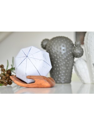 Miamantra El Şeklinde Kartlık / Kağıtlık / Peçetelik (20 cm)