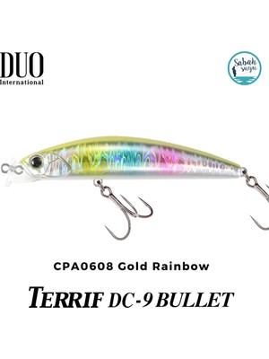 Duo Terrif Dc-9 Bullet CPA0608 Gold Rainbow