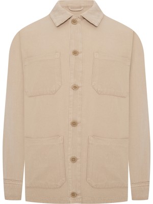 Çok Cepli Düğmeli Casual Ceket