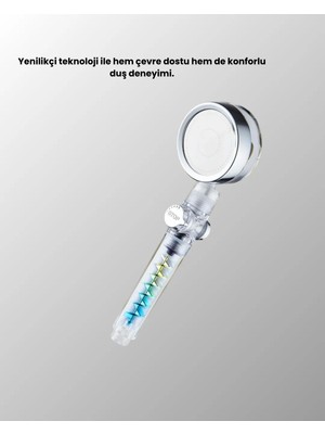 Start Stop Kontrollü El Duşu – Basınçlı, Su Tasarruflu, Sağanak Yağmur Deneyimi Tdms-07