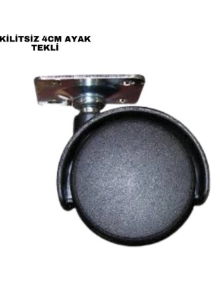 Kilitsiz 4cm Ayak Tekli Tdms-07