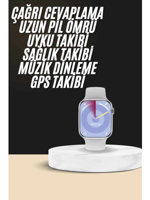 Akıllı Saat Kulaklık Hediyeli Uyku ve Sağlık Takibi Yapabilen Uzun Ömürlü Tdms-07