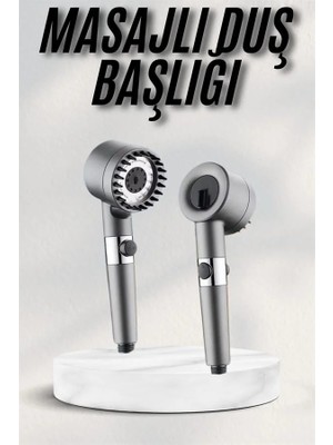 Yeni Masaj Etkili Nesil Filtreli  Duş Başlığı Fıskiyesi Duş Banyo Tdms-07