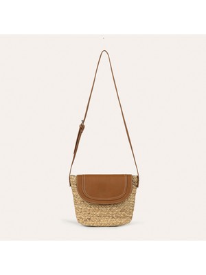 MUDO Askılı Hasır Omuz Çantası
