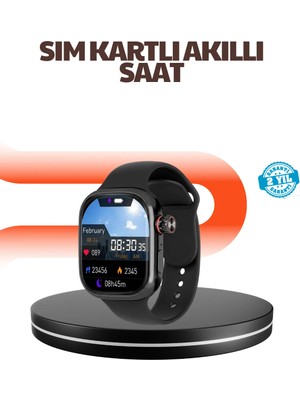 Telefon Bağımsız Sım Kartlı Akıllı Saat Nabız Ölçerli Tdms-07