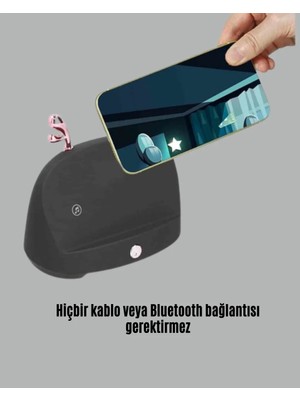 Akıllı Kablosuz Telefon Tutucu ve Stereo Hoparlör – Kolay Kullanım ve Yüksek Ses Kalitesi Tdm