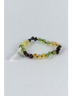 Tesbih Kardeşliği Orijinal Litvanya Baltık Kehribar Bebek Diş Bileklik BLK0011