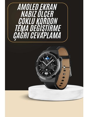 Çoklu Kordon Hediyeli Akıllı Saat Çağrı Cevaplama Müzik Dinleme Dokunmatik Ekran Tdms-07