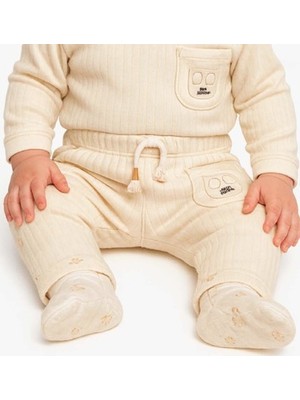 Neavita Bistyle Pantolon Patiksiz With You Family Bej - Ekru