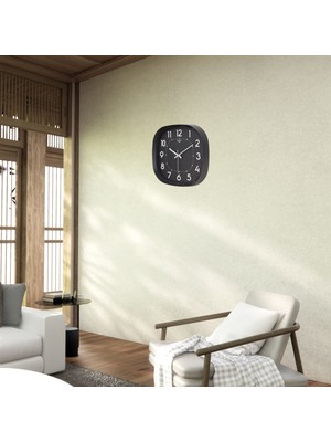 İlk El Grup Ieg™ Siyah 31 cm Duvar Saati