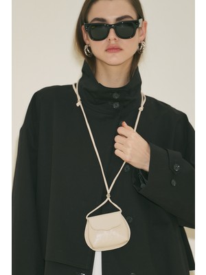 Manuka Nına Mini Cüzdan Çanta Bej