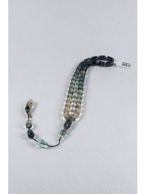 Tesbih Kardeşliği Ayhan Turan Imzalı Usta Işçilikli Ateş Kehribar Tesbih TSB0648