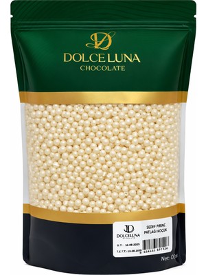 Dolce Luna Chocolate Dolceluna Beyaz Fil Dişi Pirinç Patlağı Pasta Süsü 1 kg