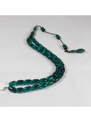 Tesbih Kardeşliği Fares İmzalı Yeni Döküm Blok Zar Sıkma Kehribar Tesbih