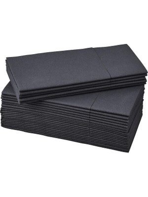 Storemax NO35 Ikea Mottaga Peçete Siyah 38X38 cm 80342900