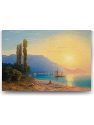 Storemax NO35 Ivan Ayvazovski - Deniz Tablosu - 75X50CM