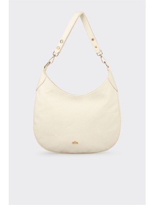 Elle Ekru Kadın Omuz Çantası