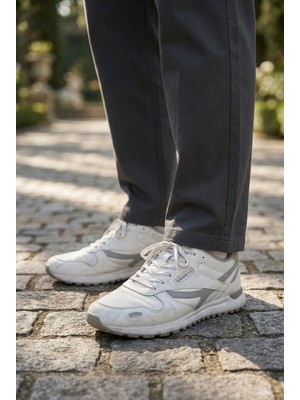 Ekinox Store Erkek Beyaz Buz Rahat Günlük Spor Ayakkabı