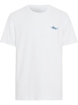 Baskılı Bisiklet Yaka T-Shırt