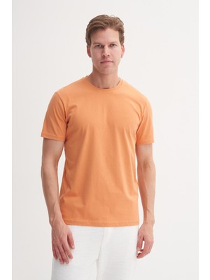 Cazador Basic Süprem Erkek T-Shirt  46230 Şeftali