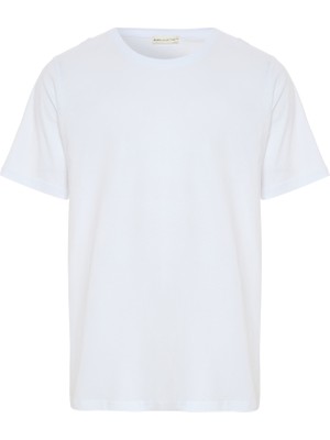 Regular Fıt Bisiklet Yaka T-Shırt