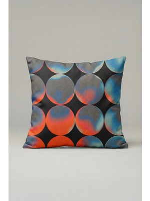 Viki Concept 3D Küre Desenli Modern Kırlent Kılıfı 043 – Geometrik Dekoratif Yastık Kılıfı 45X45 cm