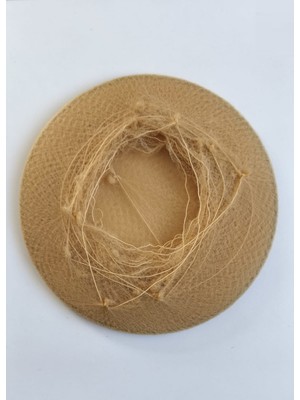 Görünmez Sarı Saç Topuz Filesi 24 Adet 20 cm