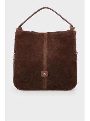 Elle Kahve Kadın Omuz Çantası