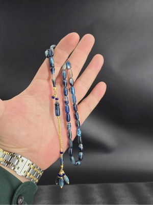 14 Ayar Altın Tasarım Renk Süzmesi Sıkma Kehribar Tesbih