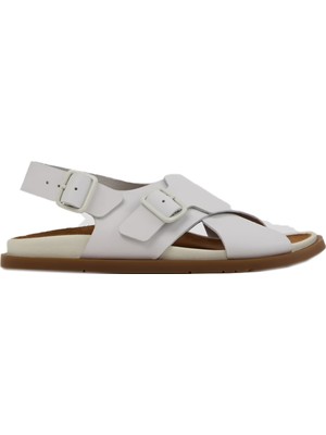 Camper Lluc Sandal Kadın Beyaz Sandalet K201880-003