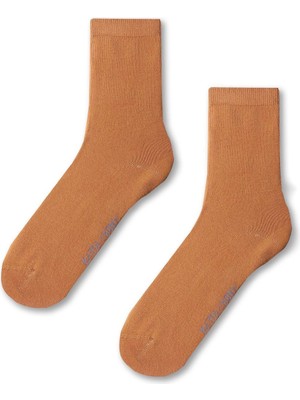 Katia & Bony Kadın Family Basic Soket Çorap Koyu Bej