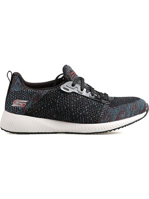 Nike Skechers Bobs Squad Pop Color Memory Foam Womens Sneaker Hafızalı Taban Kadın Günlük Spor Ayakkabı Siyah